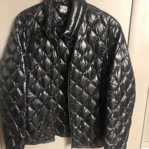 Black puffy jacket